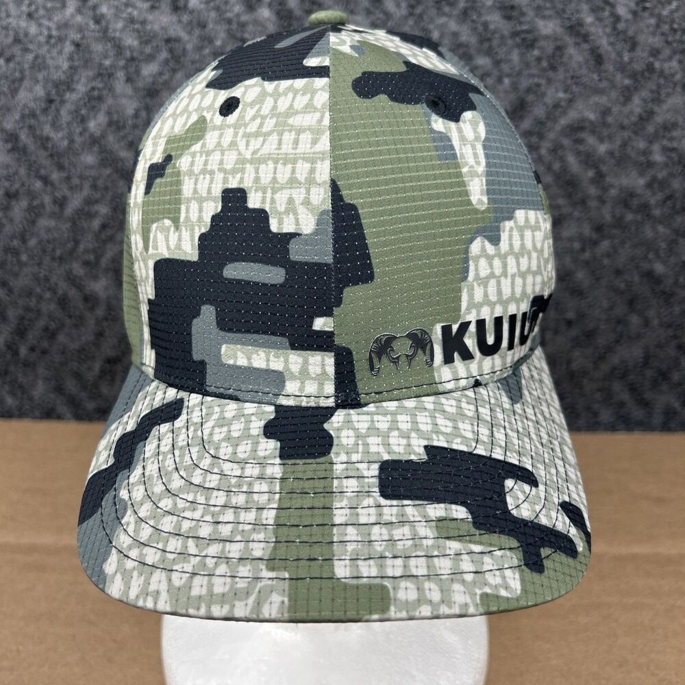 KUIU Hat Verde Camo Camouflage Flexfit Delta L/XL Hunting Outdoors